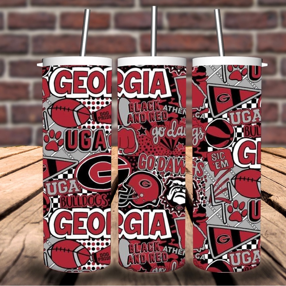 Georgia Bulldogs 20oz Tumbler